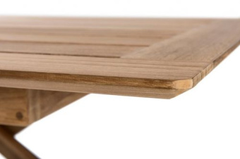 ARC Marine Foldable Table Stockholm Unoiled