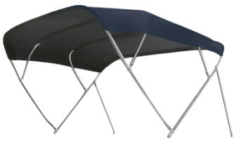 Sun Top 'Fly Inox'; Navy; 300x156x252cm