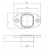 Marine Town Door Stop Inox 316 Sud