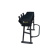 Plastimo 67018 - Fishmaster Original Leaning Post - White Seat, Natural Bright Aluminium
