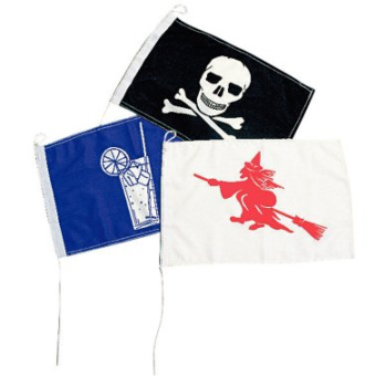 Plastimo 64316 - Novelty Flag - Witch 30x45cm