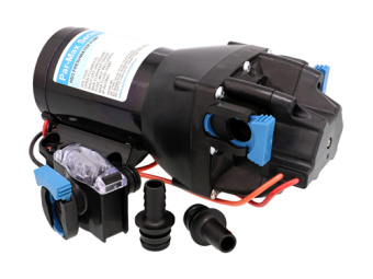 Jabsco Q301J-115S-3A - ParMax HD3 12V 11ltr 40psi Water Pressure Pump, 2,8 bar, S/E