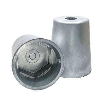 Plastimo P205407 - Zinc Anode Radice Hexagonal Ø45 (0.775 kg, Packed)