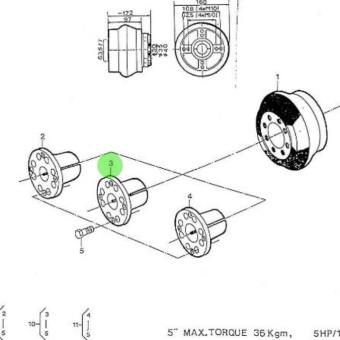 Nanni Diesel 970301107 - Clamping Cone D35 for Coupling