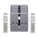 Ripca SB LIFEPO4 Connector 175A Grey 50mm²