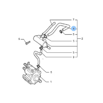 Vetus VFP01764 - Fuel Hose