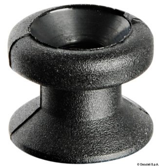 Osculati 37.256.10NE - Nylon Tarpaulin Lacing Button Black