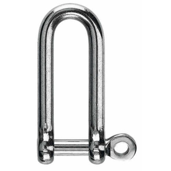 Plastimo 16744 - Shackle Long Stainless Steel - 5mm