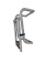 Hollex Foldable Swimming Ladder AISI316 3 Steps Teak