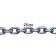 Galvanized Chain 25 m 16 mm