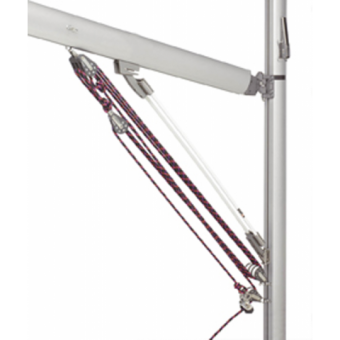 Barton 44020 – Sliding Pin Boomstrut with Fiberglass Rods, for Boats 6–7.5m, Force 145kg