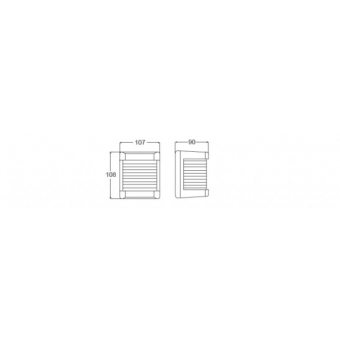 Hella Marine Navigation Lights Series 2984 Black - Stern