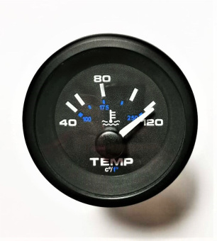 Veethree 84660FE - Premier Pro Water Temperature Meter 40-120°C (VDO)