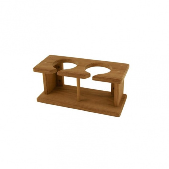 Teak Wine Glass Holders