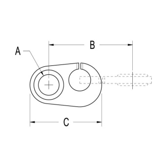 Ronstan RF536 24mm Sister Clip