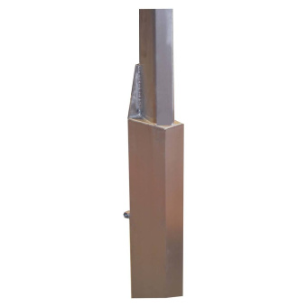 Aluminium Tapered Lighting Mast 6m