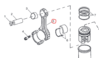 Northern Lights RE500002 - Connecting Rod 