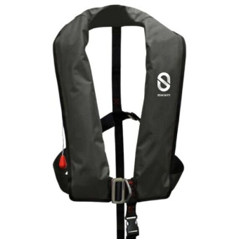 Ocean Safety XF 170 N Hydro Inflatable Life Jacket With Harness Black