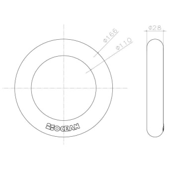 Lalizas 72449 - Mooring Ring, Ø166