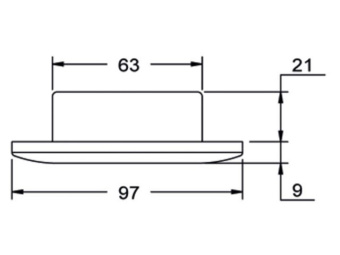 Talamex Capella Recessed LED Downlight Polished