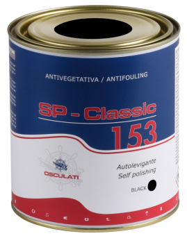 Osculati 65.601.13 - SP Classic 153 Self-Polishing Antifouling Black 0.75 l (6 pcs)