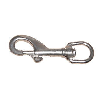 AISI 316 Snap Hook With Swivel Eye 80mm
