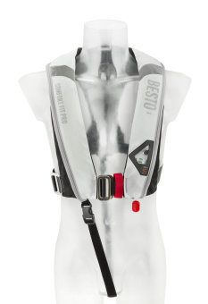 Besto 20427671 - Life Jacket Comfort Fit Pro 300N Auto Harness White/Black