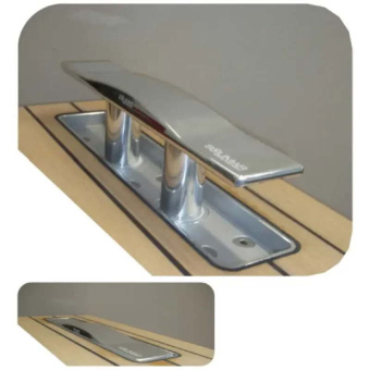 Solimar Foldable Autocleat Stainless Steel Flush Mount 250X57mm