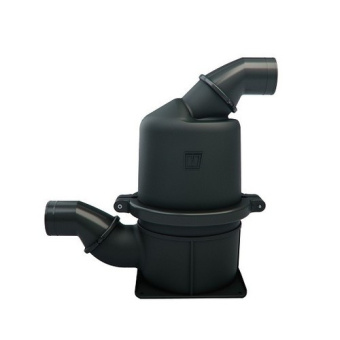 Vetus HPW102 - HD Water Lock/Silencer, Rotating Nozzles Ø102 mm