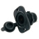 Euromarine Black Cigar-Lighter Socket + Cap - Lockable