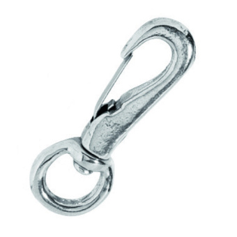 Plastimo 400633 - Snap Hook Swivel Chromed Bronze Ø10, 53mm