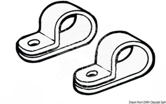 Osculati 18.036.07 - Nylon Fairlead 31.7 mm (100 pcs)