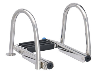 Talamex Swim Ladder Telescopic And Fold Up Including Handgrips Stainless Steel 4 Step