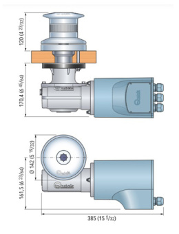 Quick Tumbler Capstan 1500W/24V