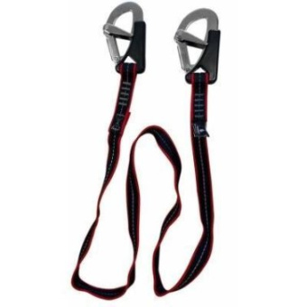 Ocean Safety Ocean Safety Flat Lanyard 2 Carabiners