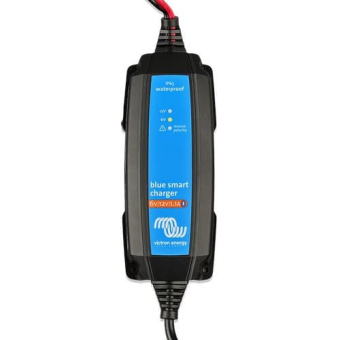 Victron Energy BPC120134124R - Blue Smart IP65 Charger 6V/12V-1.1 120V NEMA 1-15 Retail