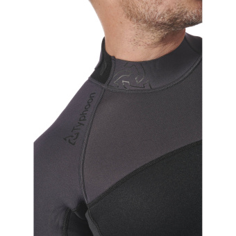 Plastimo P203697 - Essential 3/2mm Neoprene Shorty Wetsuit Men's Black/Solar Size XXL