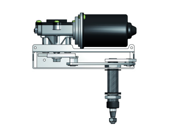 Roca 531015 W25 Windscreen Wiper Motor - 12V - 28mm Bulkhead