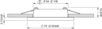 Quick Edwin C Downlights IP40, Matte Black, Warm White
