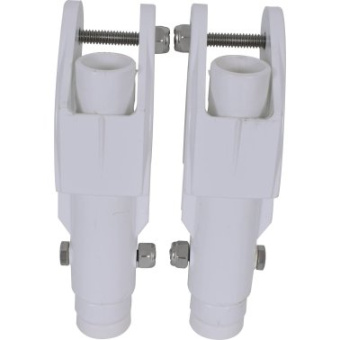 Euromarine White Plastic Support For Ladders - Set Of 2