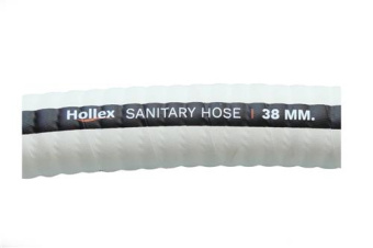 Hollex Faeces Hose With Spiral Insert 38x48mm – 10 Meter Roll