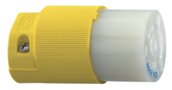 Allpa NEMA-16A Locking Plastic Connector Replacement End, 16a/230v, For Power Supply Cord 9089316/17, Female, IP20