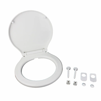 Johnson Pump 81-47241-04 - Toilet Seat (Plastic), Compact-size