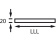 BÅTSYSTEM U‐Pro 500 mm Cabinet LED Bar Light