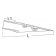 Terminal Handrail 16° Tilted 22 mm
