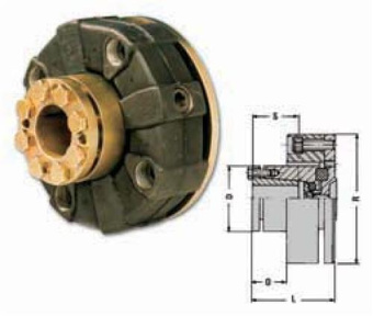Centaflex Coupling AM140 Untreated