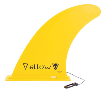 Vetus YVFIN01 - Yellow V Fin 9 Center, for All SUP Boards, Colour Yellow