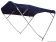 Osculati 46.915.10 - Shade Master Inox Depth foldable bimini 175/190 cm