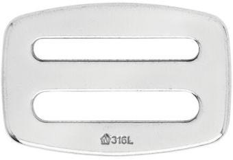 Wichard 6771 - Double Buckle Stainless Steel 4 x 42 mm - 10 pieces