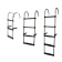 Nuova Rade 00636 - Key Hole Plate For Swim Ladder